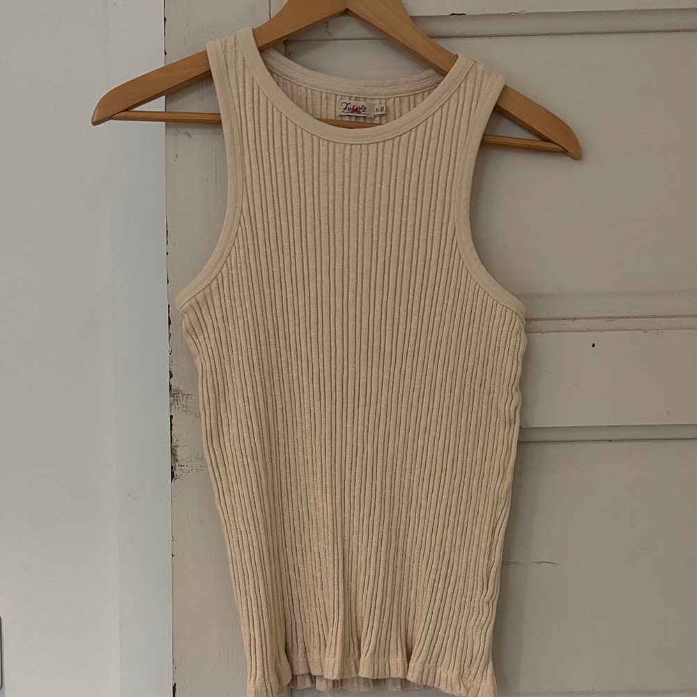 Faherty Ribbed Tank Top